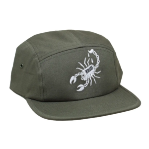 Scorpion 5 Panel Cap Olive Green
